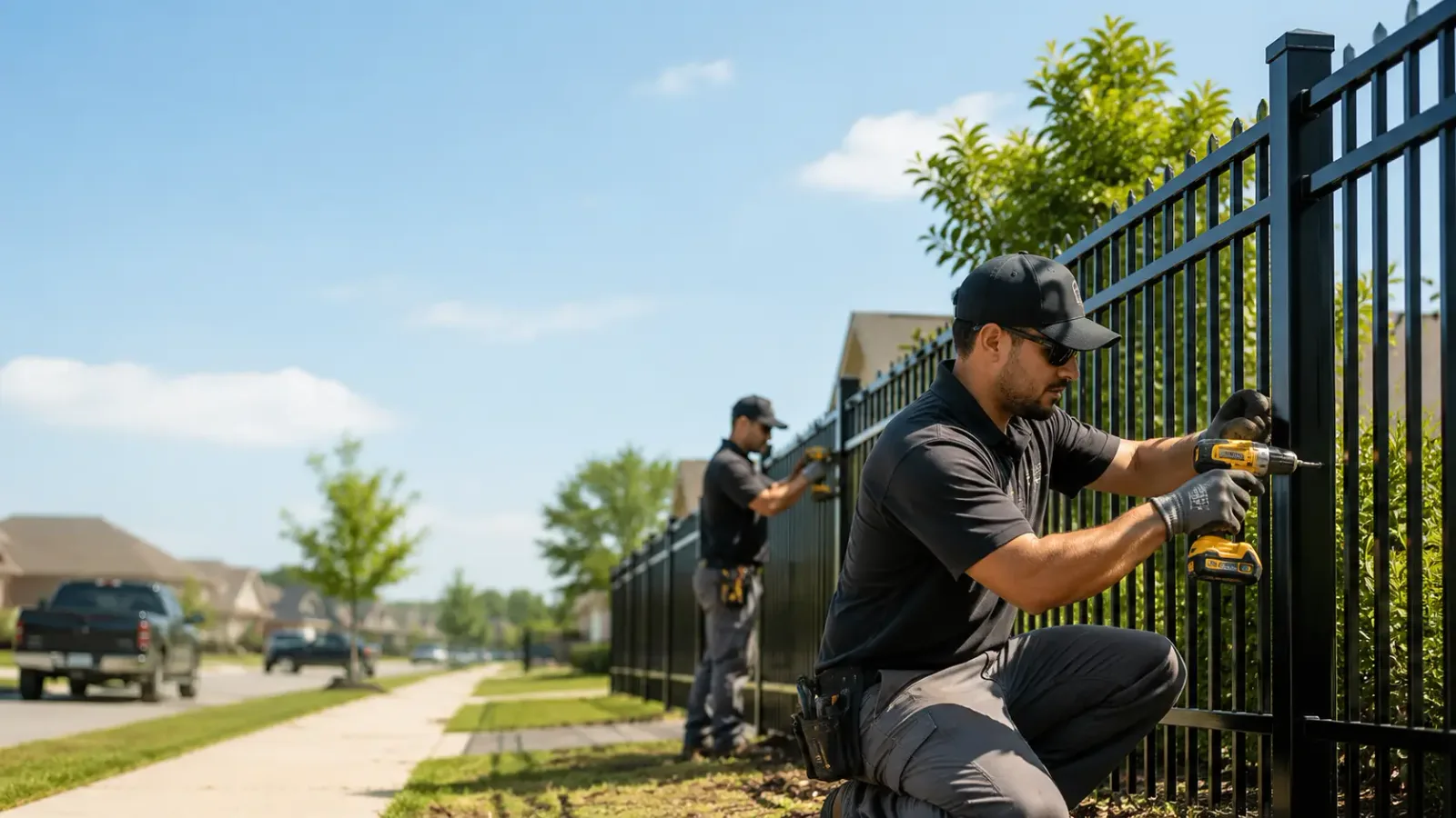 Metal Fence Installation in Fabens, TX